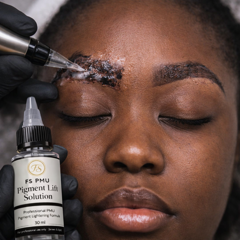 Saline Brow Correction