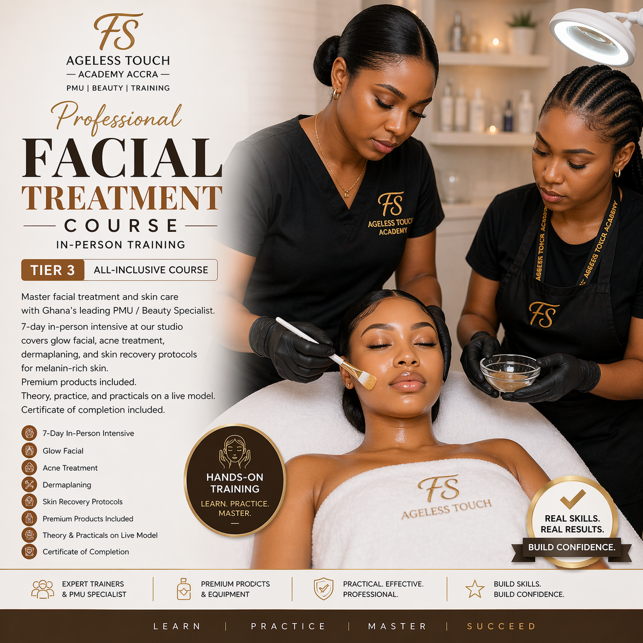 Fundamental Facial Treatment Class facial course