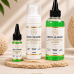 Prep cleanser for preparing skin before permanent makeup